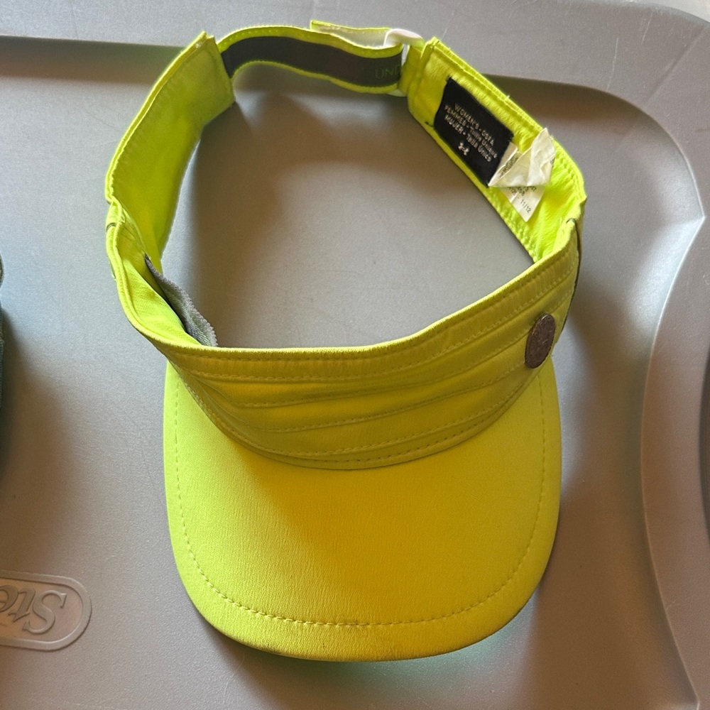 Under Armour Neon Yellow Visor